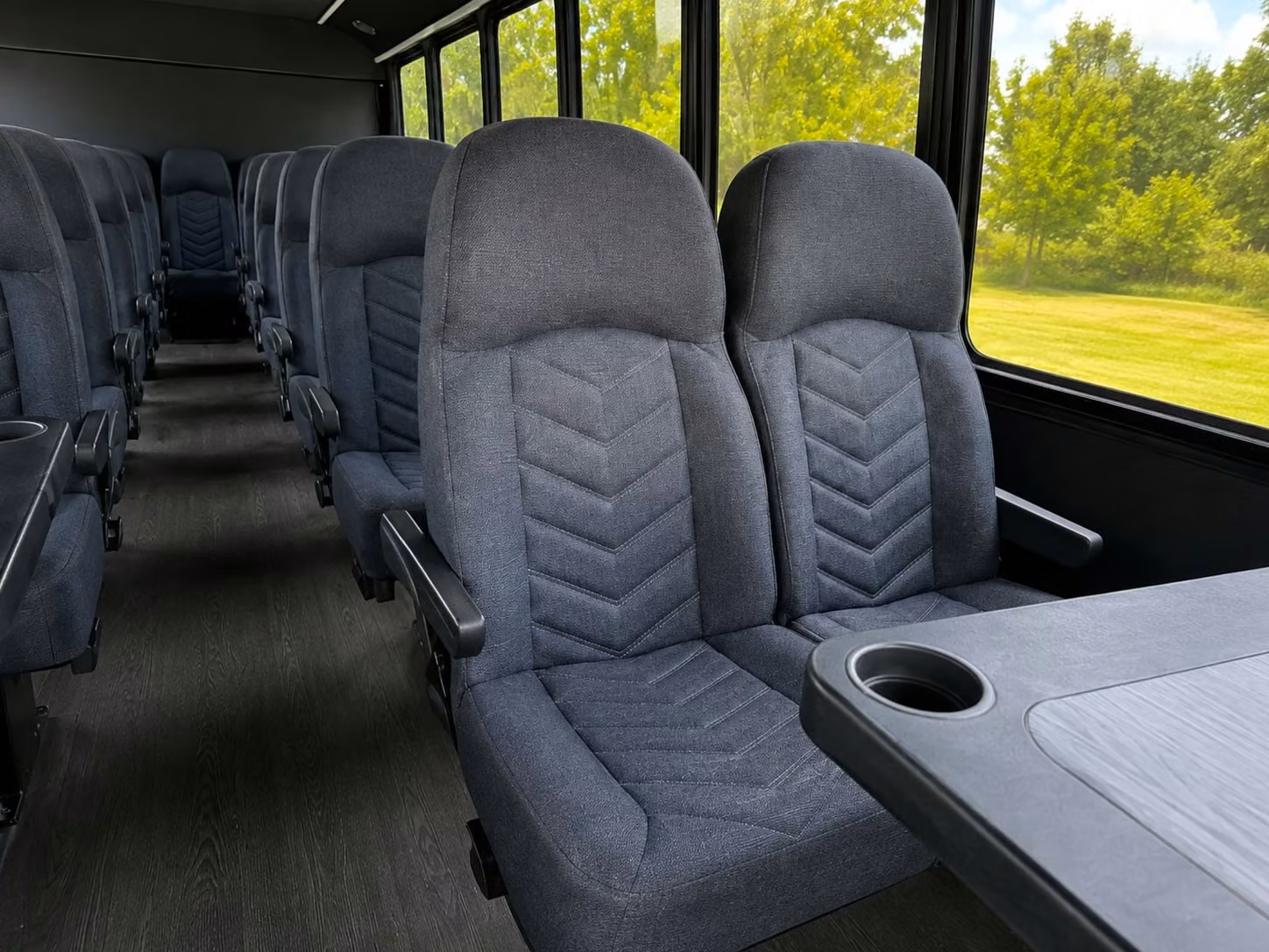 stockbridge minibus interior 2