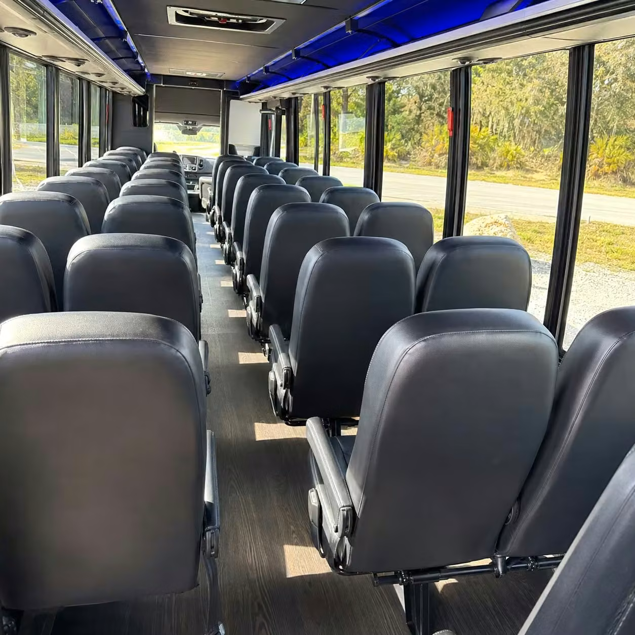 stockbridge minibus interior 3