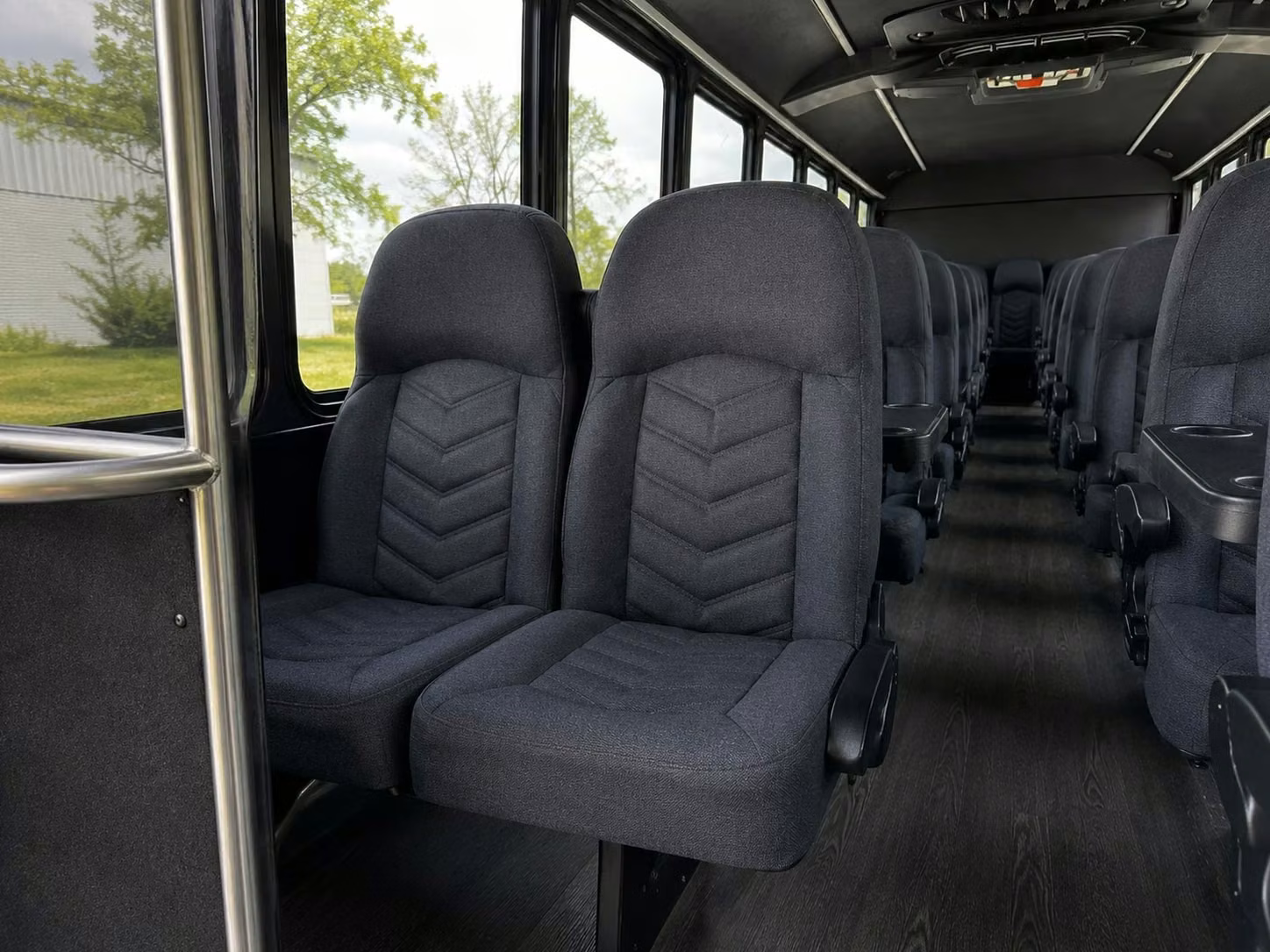25 passenger minibus interior