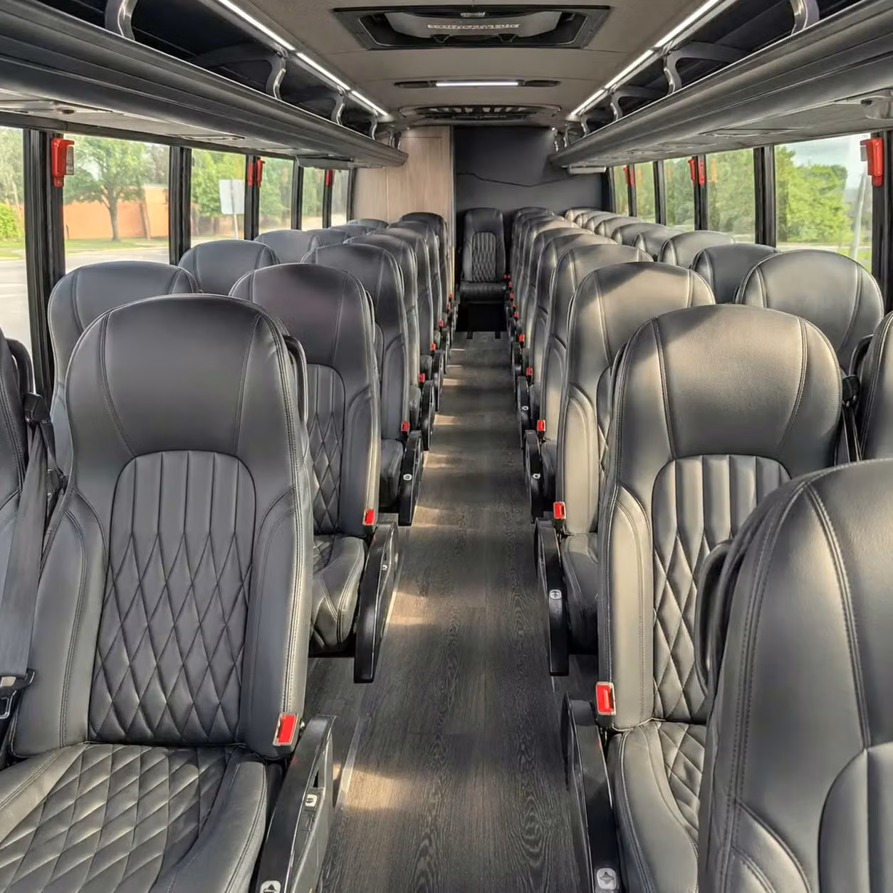 30 passenger minibus interior