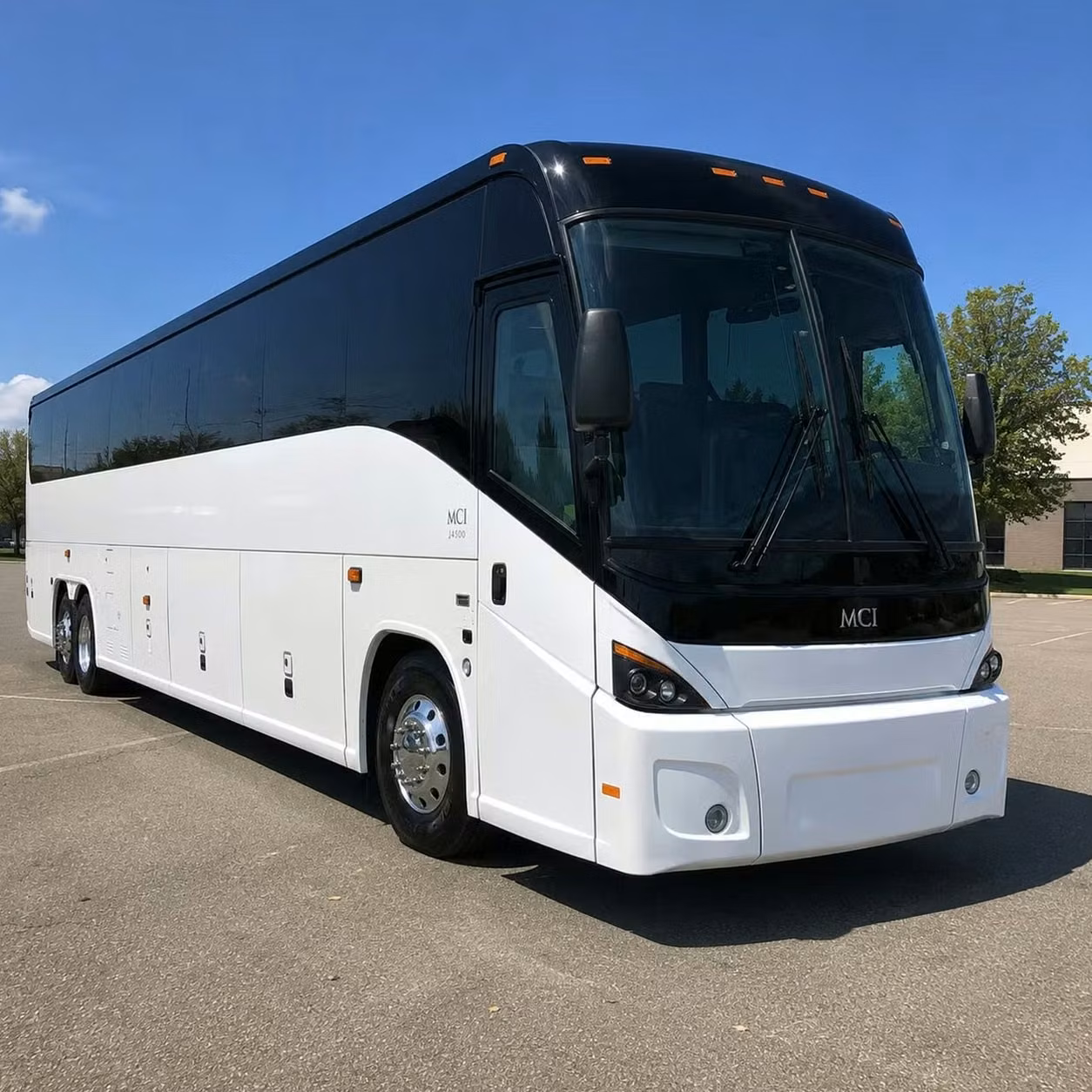 56 passenger charter bus